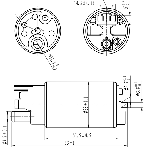 Z61192R — ZIKMAR — Топливный насос (с фильтр-сеткой)