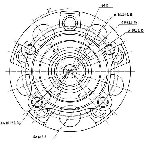 Z89361R — ZIKMAR — Ступица задняя