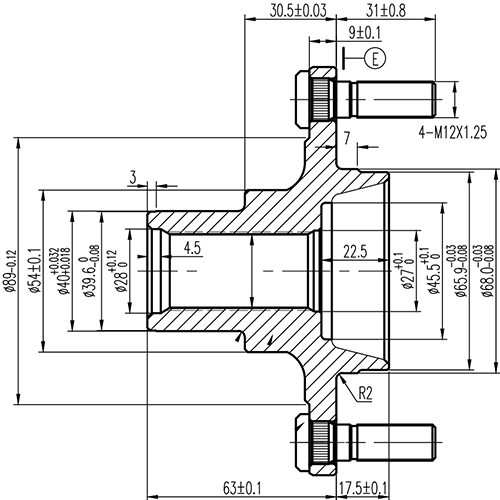Z89883R — ZIKMAR — Ступица передняя